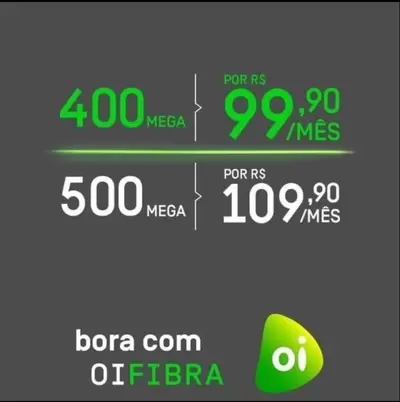 Bora Com Oi Fibra