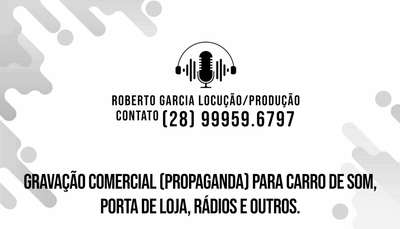 BBS GRAVAÇÃO DE ÁUDIO COMERCIAL PROPAGANDA