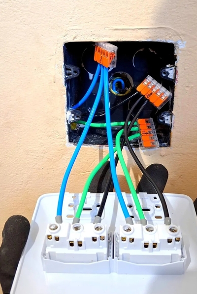 Instalação de Tomadas