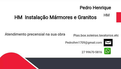 HM Instalações Mármores Granitos