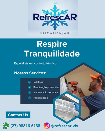 Instalação de ar condicionado split
