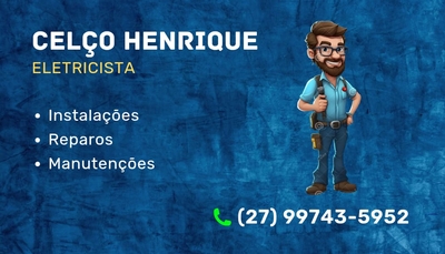 CELÇO HENRIQUE ELETRICISTA
