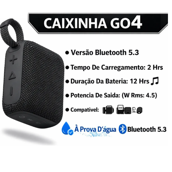 Caixainha de Som Go4