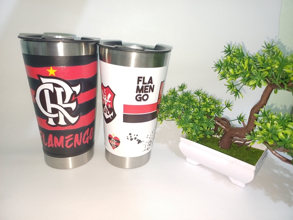 Copo Térmico do Flamengo 473 Ml
