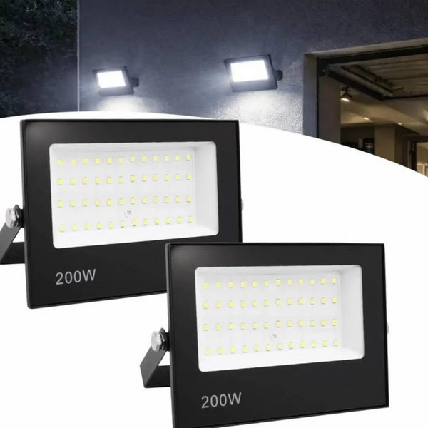 KIT 02 Refletores 200W Potentes