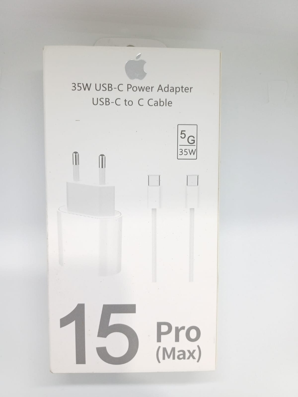 Kit Carregador 15 PRO MAX - Turbo - Compatível Para Iphone