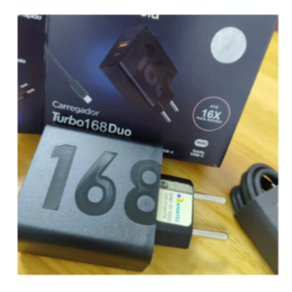 KIT Carregador Turbo 168 Duo Motorola