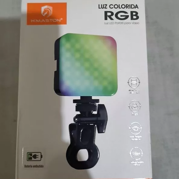 Luz de LED Colorida Com RGB