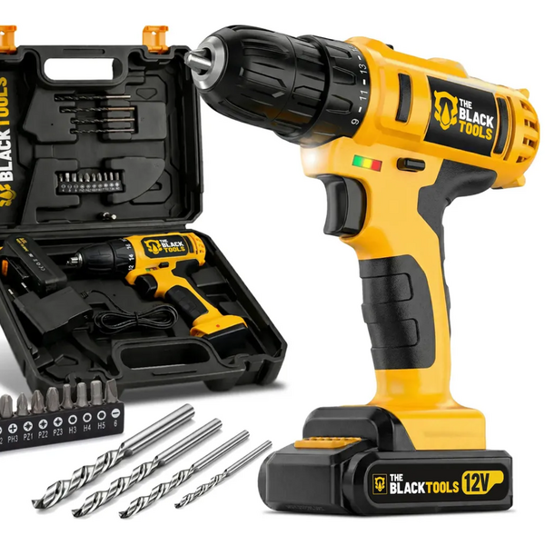 Parafusadeira Furadeira 12V Black Tools