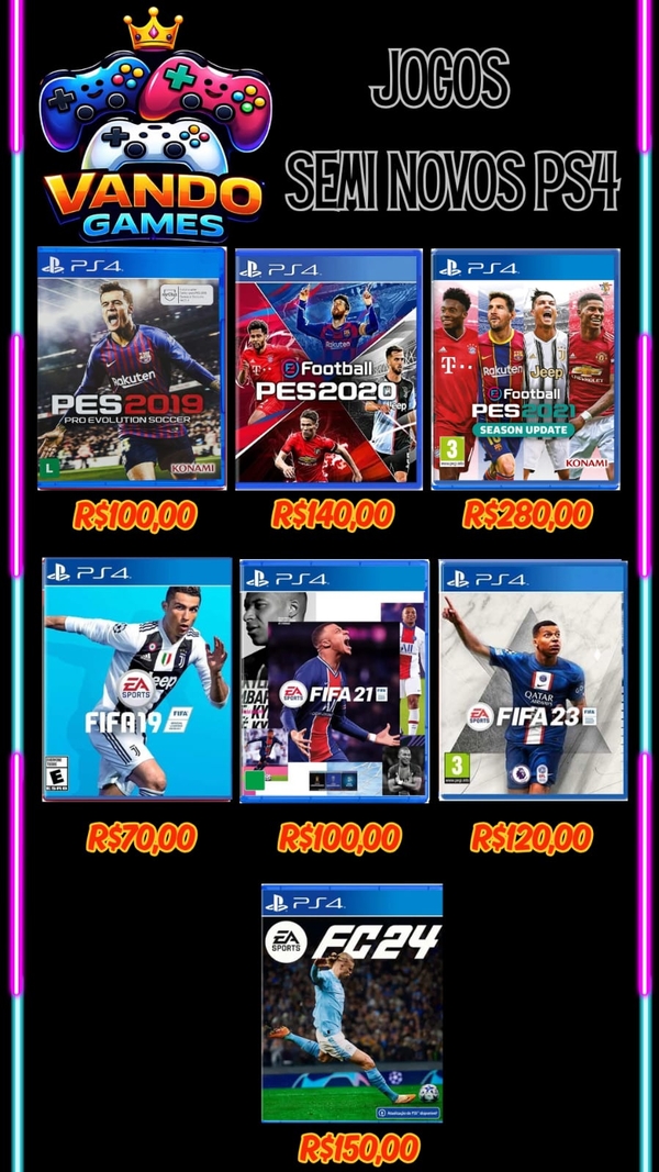 Jogo PS4 PES 2021
