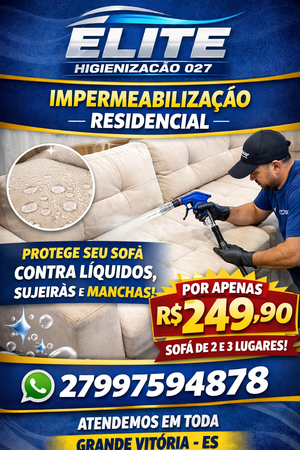 Higienização e Impeabilização