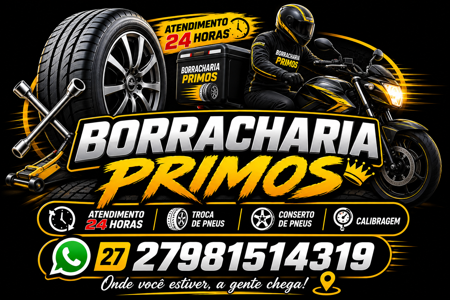 PRIMOS BORRACHARIA MOVEL