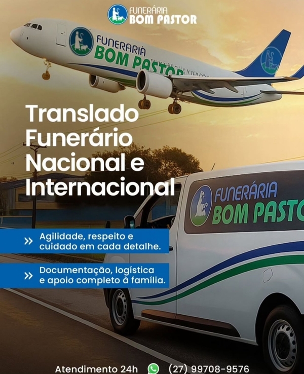 Translado Funerário Aéreo Ou Terrestre