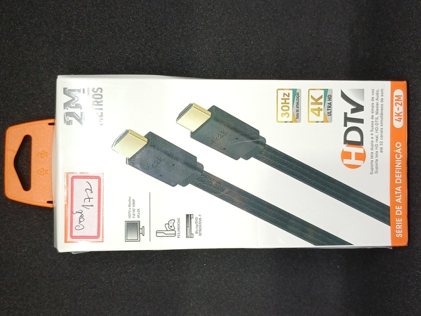 Cabo HDMI  -  HDTV Com 2  Metros