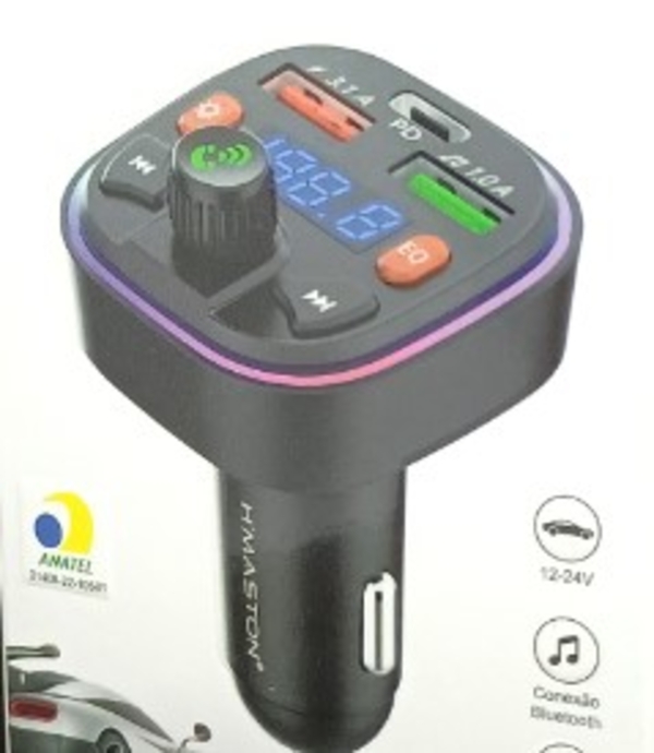 MP3 Player Com Entrada USB e Bluetooth
